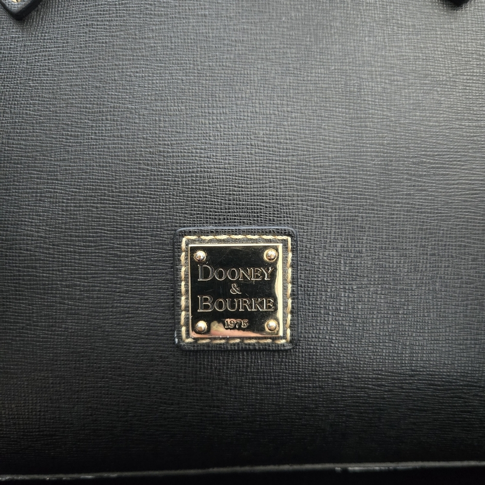 Dooney & Bourke Black Tote - Picture 3 of 10